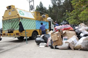 Einsatz mit Lastwage